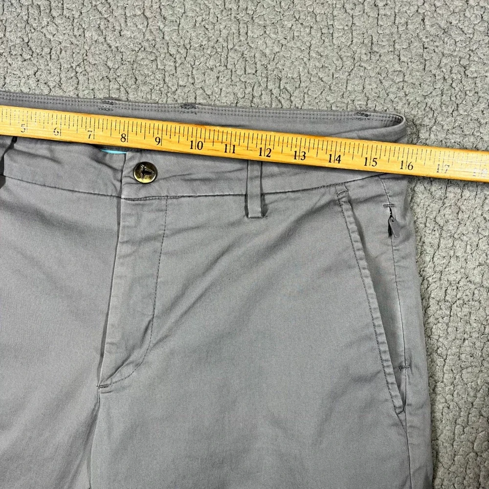 Birddogs Lined Chino Pants Built In Compression Liner Mens 32x32 Grey